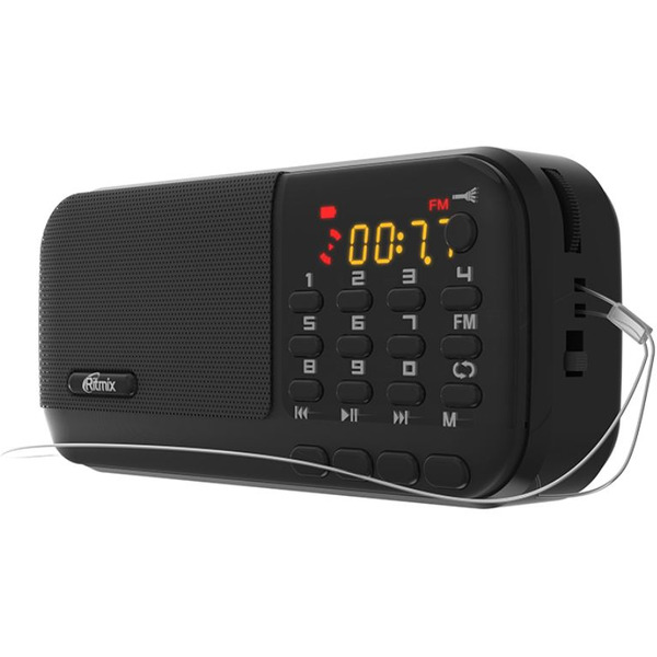 Радиоприемник Ritmix RPR-007 (черный)