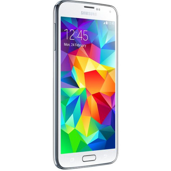Смартфон SAMSUNG SM-G900F 16Гб белый (Galaxy S5)