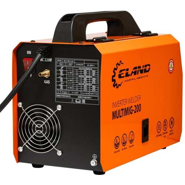 Сварочный инвертор Eland Multimig-200