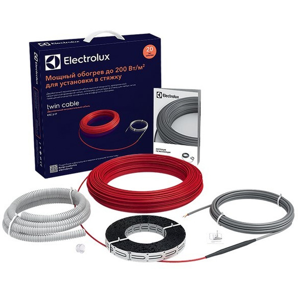 Нагревательный кабель Electrolux Twin Cable ETC 2-17-500