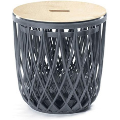 Набор мебели Prosperplast Uniqubo (3 предмета) IKUBS3-S433 антрацит