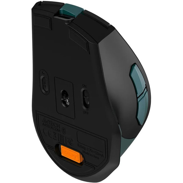 Мышь A4Tech Fstyler FB35C (зеленый/черный)