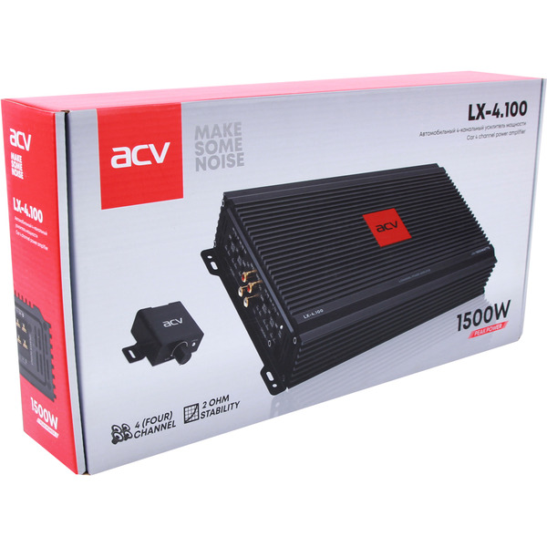 Автомобильный усилитель ACV LX-4.100