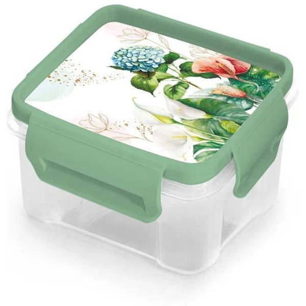 Контейнер квадратный для СВЧ Полимербыт Гармония 0,9л 4357226