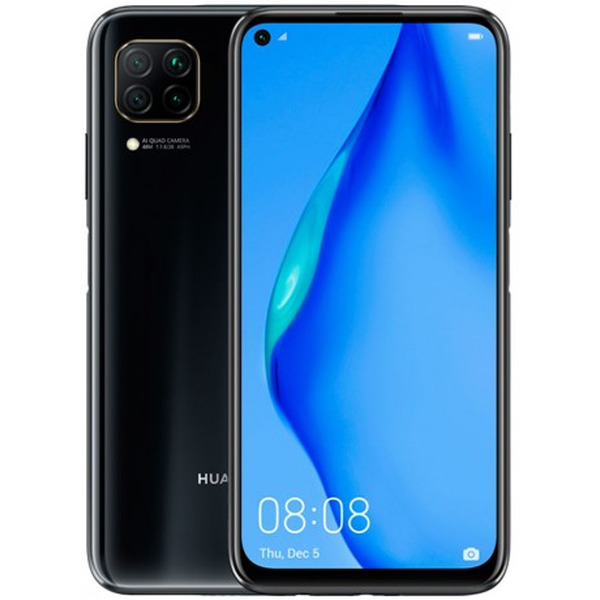Смартфон Huawei P40 lite (полночный черный)