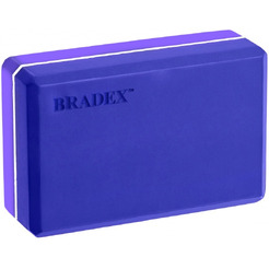 Блок для йоги фиолетовый BRADEX SF 0732