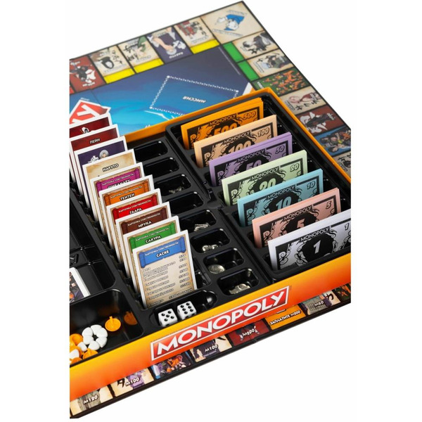 Настольная игра HASBRO Монополия Наруто на русском языке WM00167-RUS