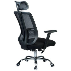 Кресло офисное Kingstyle AT-11 Vismi Chrome (черный)