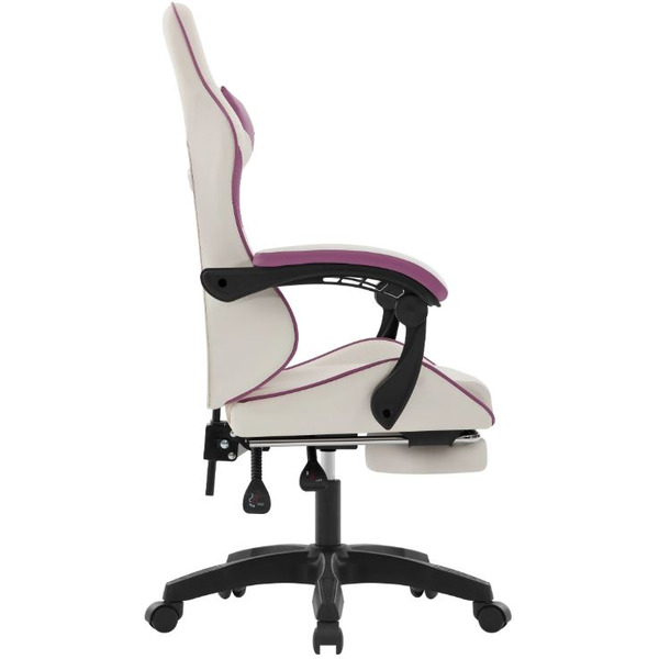 Кресло компьютерное Defender Serenity (белый/фиолетовый)
