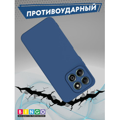 Бампер Bingo Liquid TPU HONOR X7d Синий