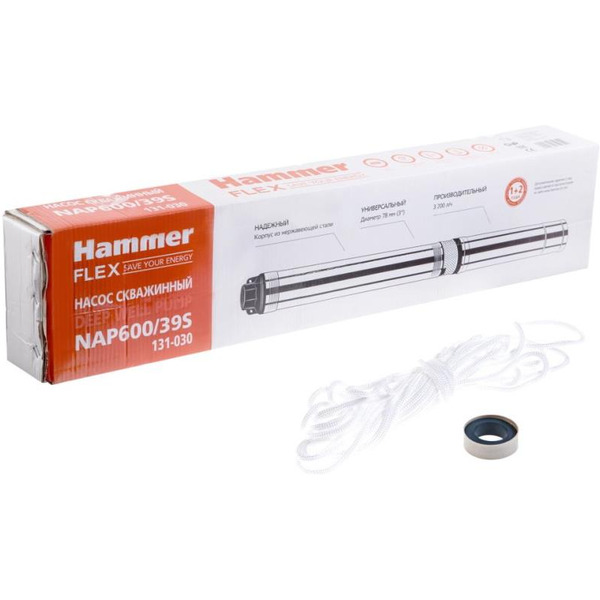 Насос Hammer NAP600/39S 366332