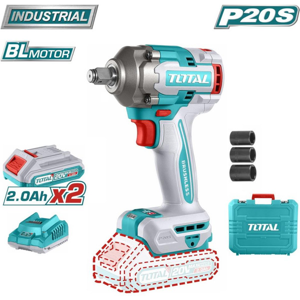 Гайковерт TOTAL TIWLI2040