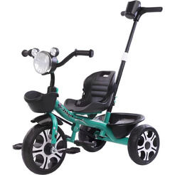 Велосипед детский YAYALE XWZ619 (трехколесный, бирюзовый)