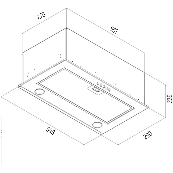 Вытяжка Ciarko HitSpot 60