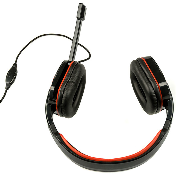 Игровая гарнитура Dialog HGK-17 Gan-Kata (черно-красная)