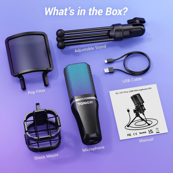 Микрофон Tonor TC777 pro