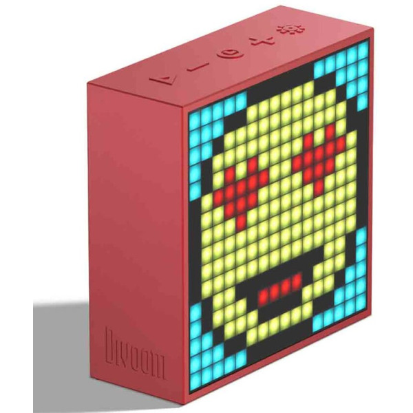 Беспроводная колонка Divoom Timebox-Evo (красный)