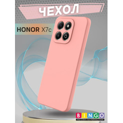 Бампер Bingo Liquid TPU для HONOR X7c Розовый