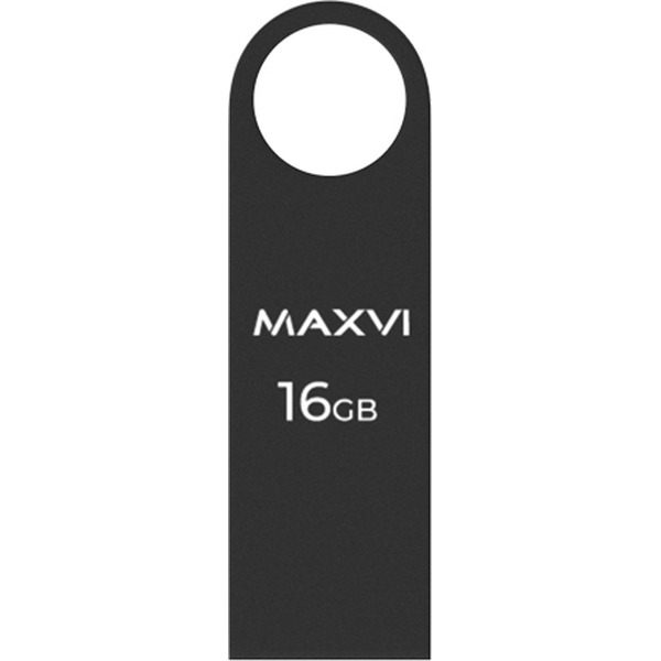 USB флеш Maxvi MK 16GB FD16GBUSB20C10MK (темно-серый)