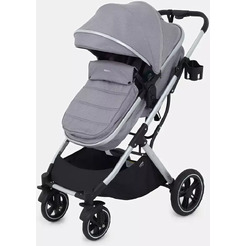 Универсальная коляска MOWbaby Jasper MB022 (3 в 1, серый)