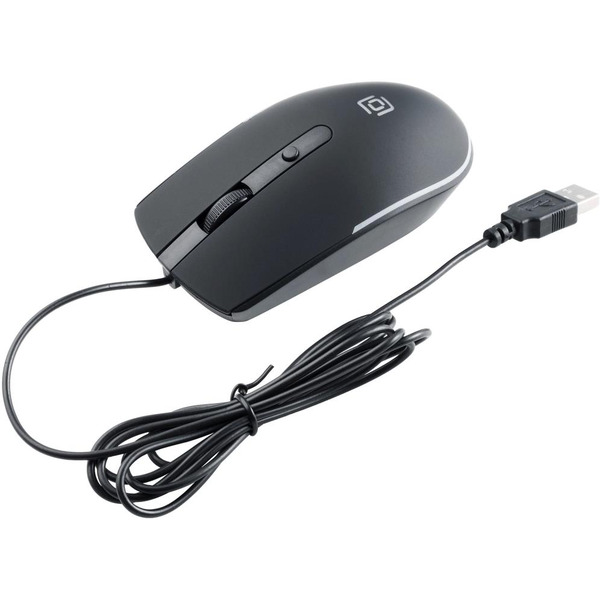 Мышь OKLICK 100M (черный)