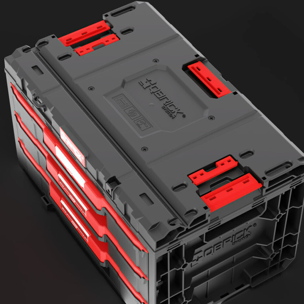 Ящик для инструментов Qbrick System One Drawer 3 Toolbox 2.0 / SKRQONED3CZAPG001 (черный)