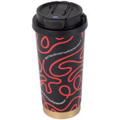 Термокружка 5 ЭЛЕМЕНТ "Дай 5 Добру" 500 мл (#ятвойпятыйэлемент)