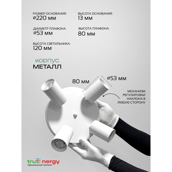 Светильник под лампу TRUENERGY MODERN 21493