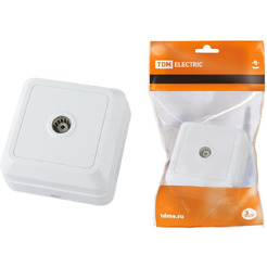 Розетка телевизионная TDM Ладога SQ1801-0025