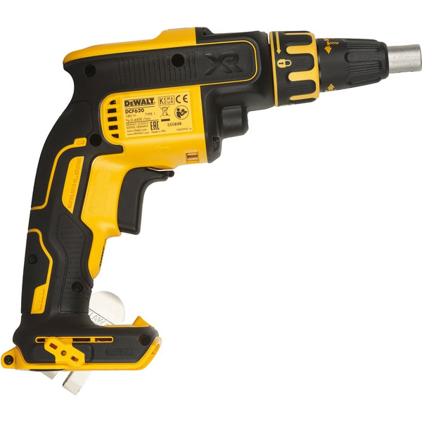 Шуруповерт для гипсокартона DeWalt DCF620P2K