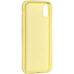 Бампер BINGO LiquidI TPU для APPLE iPhone X/XS Желтый