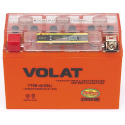 Мотоаккумулятор VOLAT YT9B-4 8Ah (iGEL) L+