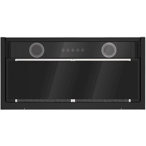 Кухонная вытяжка Elikor Sense Glass 60П-1000 229361 (черный/черное стекло)
