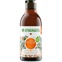 Гель для душа SYNERGETIC Карамельное яблоко и ваниль 380мл
