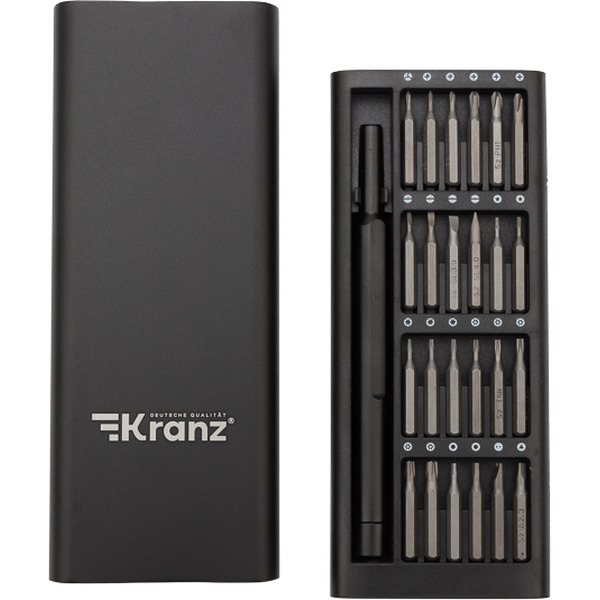 Набор отверток прецизионных Kranz KR-12-4753 (25 предметов)