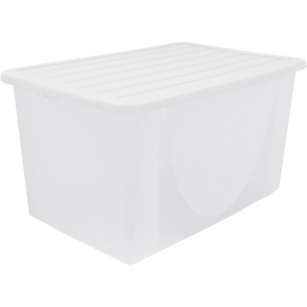 Емкость для хранения вещей с крышкой Алеана 122044 40л