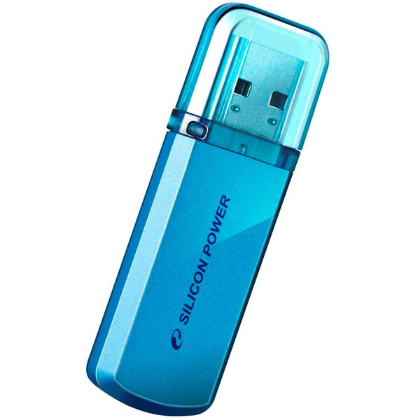 USB Flash Silicon-Power Helios 101 32Гб SP032GBUF2101V1B (синий)