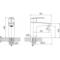 Смеситель IDDIS Ray RAYSB00I01