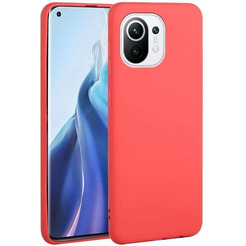 Накладка CASE Matte для Xiaomi Mi 11 (красный)