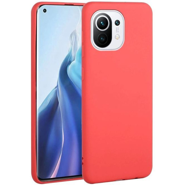 Накладка CASE Matte для Xiaomi Mi 11 (красный)