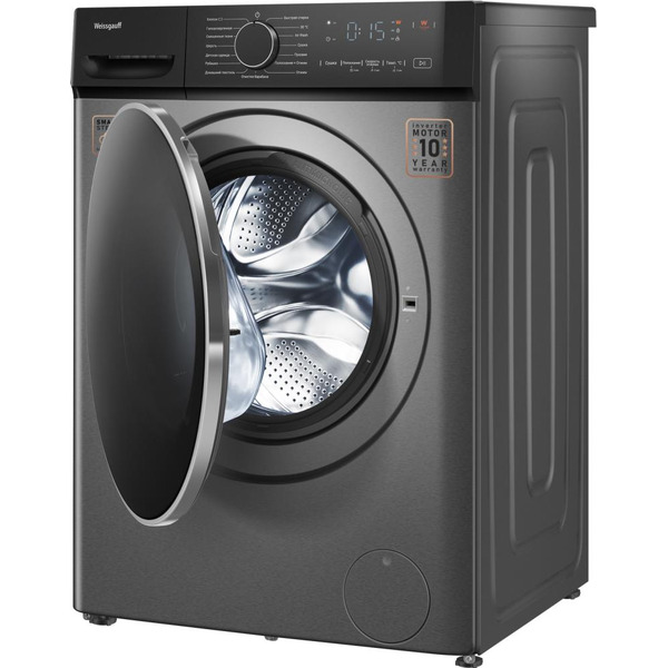 Стирально-сушильная машина Weissgauff WMD 4828 Inverter Steam Grey