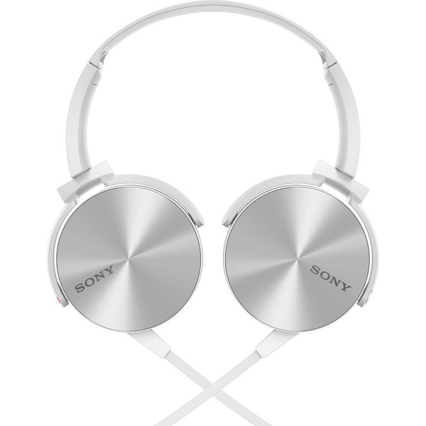 Наушники SONY eXtra Bass MDR-XB450AP белый