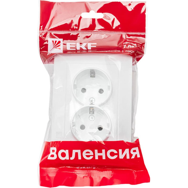 Розетка EKF Валенсия EWR16-128-10