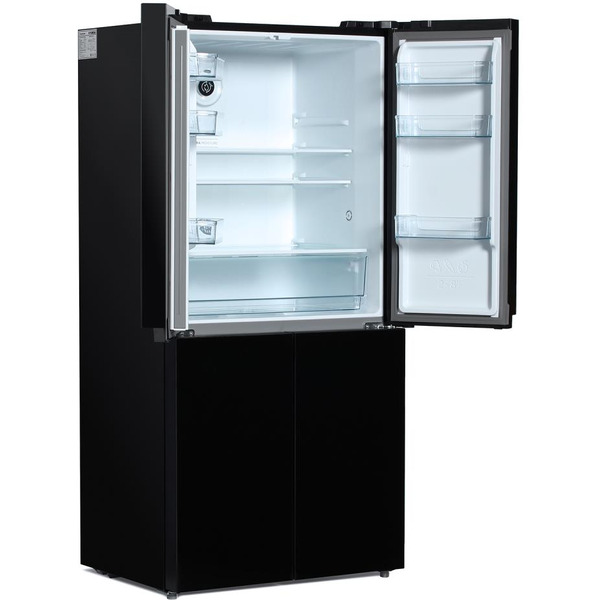 Холодильник Hyundai CM5005F (черное стекло)