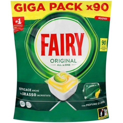 Капсулы для посудомоечной машины Fairy Original All in One Lemon (90 шт)