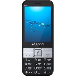 Мобильный телефон Maxvi B33 (черный)