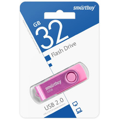 USB Flash Smart Buy Twist Pink 32GB (SB032GB2TWP)