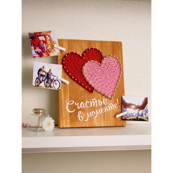 Набор для творчества Woody ЦвикАрт. Два сердца 07661