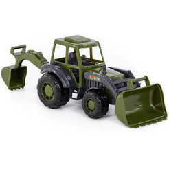 Трактор-экскаватор военный Полесье 49285 Мастер