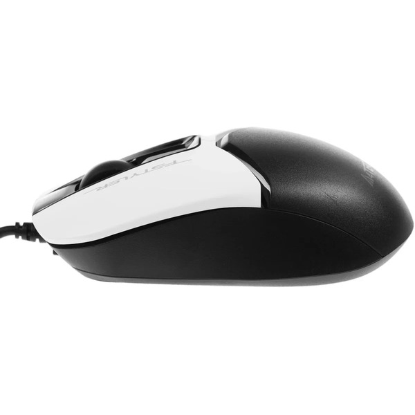 Мышь A4Tech Fstyler FM12 (черный/белый)